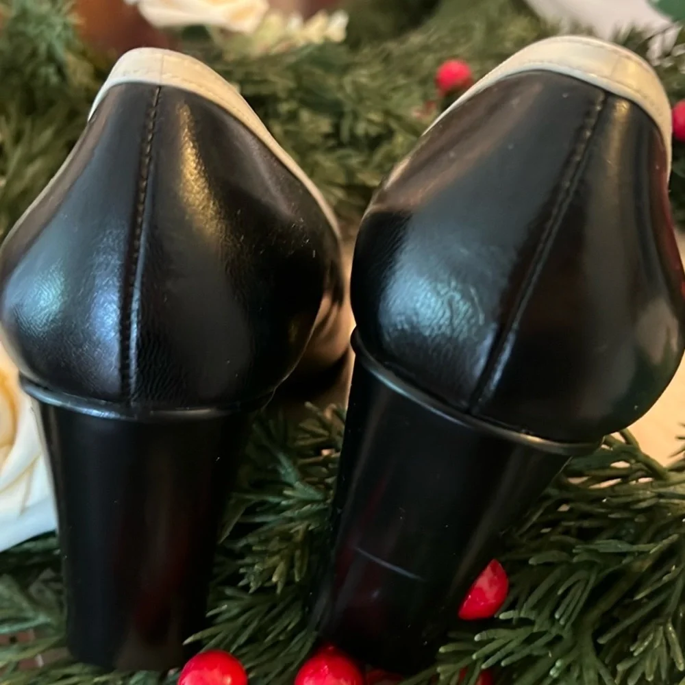 Vintage Black and white heels Nine West - Picture 4 of 13